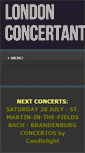 Mobile Screenshot of londonconcertante.com